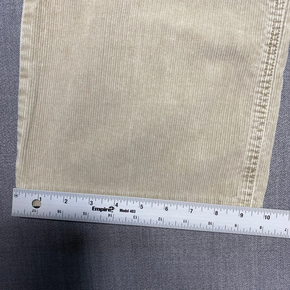 Eddie Bauer Mens Tan Corduroy Pants Original Fit‎ 100% Cotton W40 L32 Fall 08